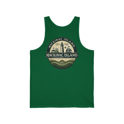Vintage Mackinac Island Unisex Jersey Tank