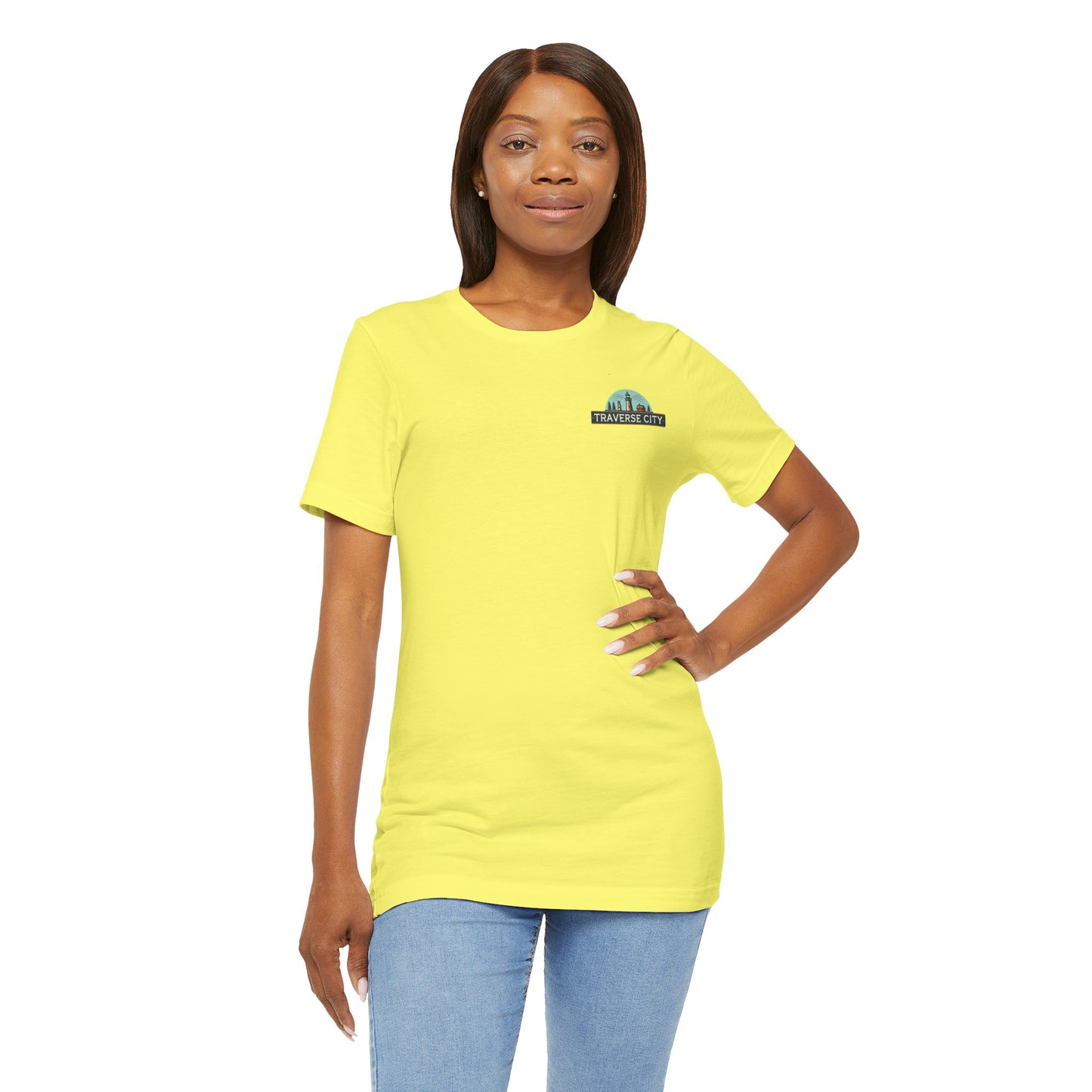 Vintage Traverse City Unisex Jersey Short Sleeve Tee