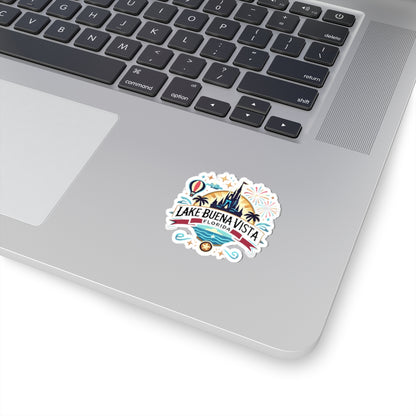 Adventurous Lake Buena Vista Kiss-Cut Sticker