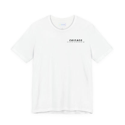 Latitudes Chicago Skyline Unisex Jersey Short Sleeve Tee