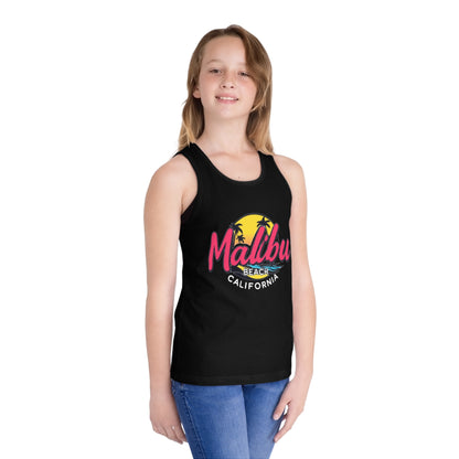 Retro Malibu Unisex Kids Jersey Tank Top