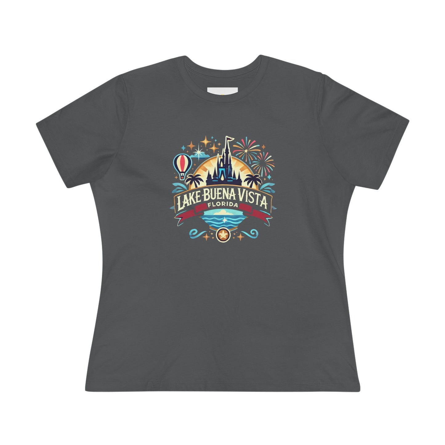 Adventurous Lake Buena Vista Women's Cotton Tee