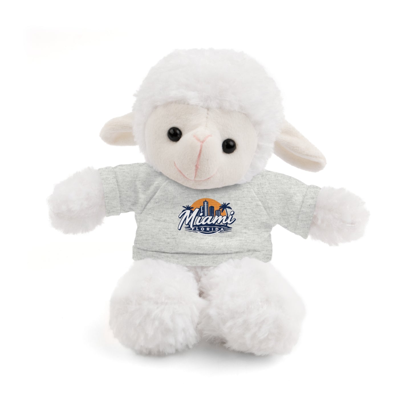 Retro Miami Stuffed Animals with Tee