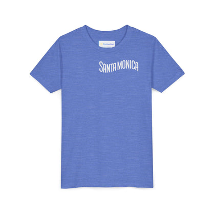 Vibrant Santa Monica Youth Short Sleeve Tee
