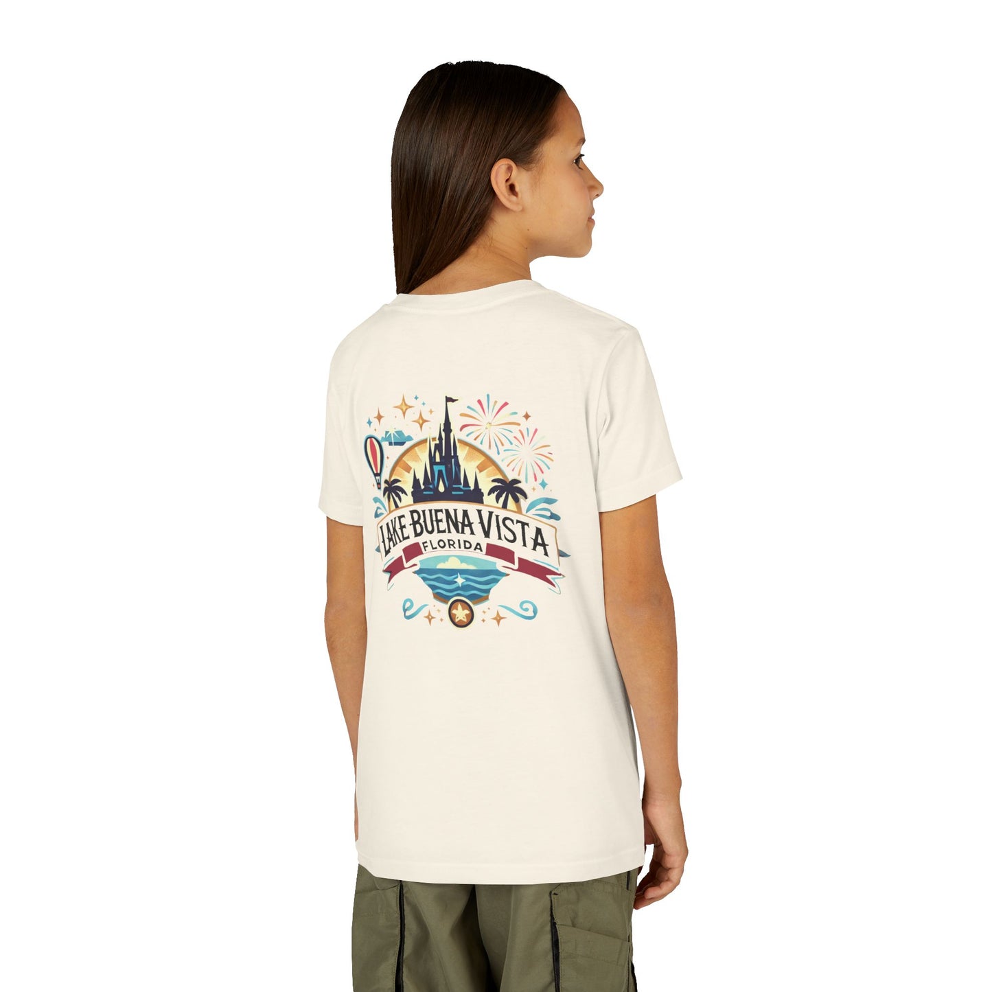 Adventurous Lake Buena Vista Unisex Youth Short Sleeve Tee