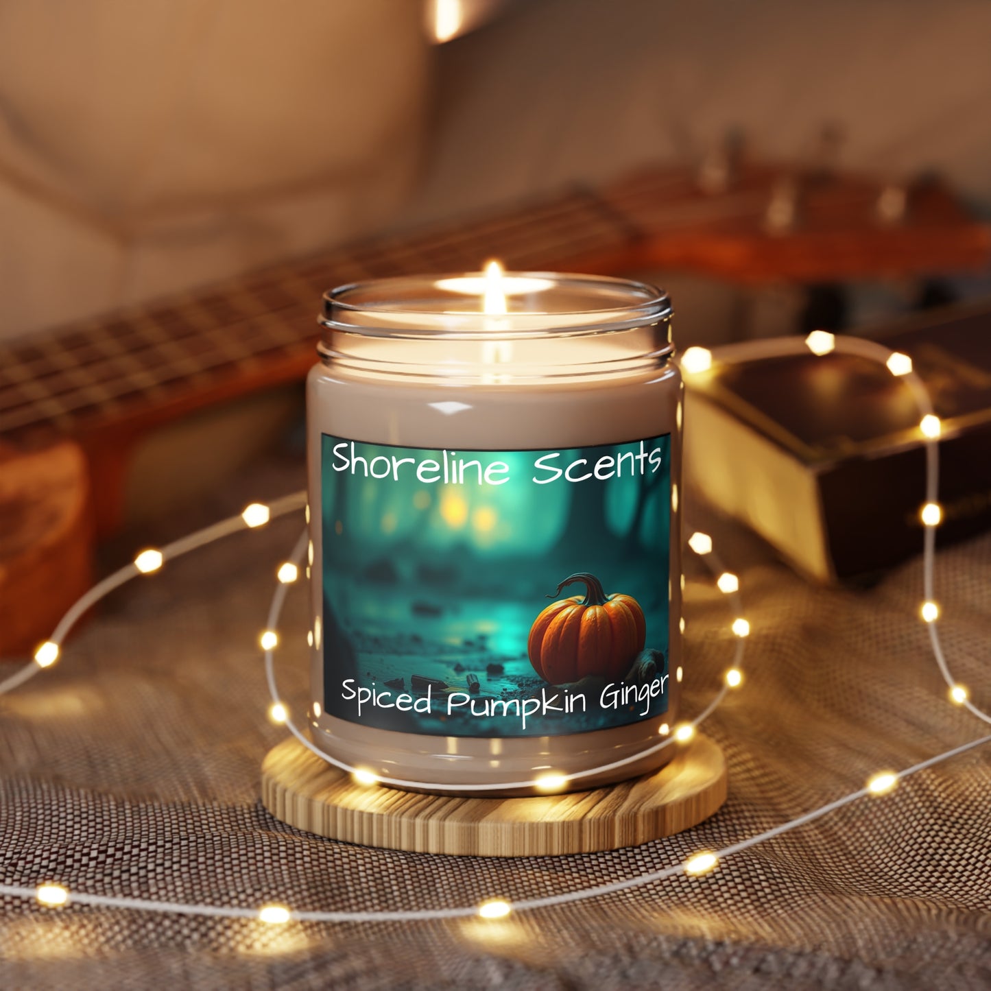 Spiced Pumpkin Ginger Scented Candle (Soy Wax)