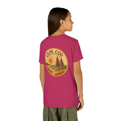 Rustic Cape Cod Unisex Youth Short Sleeve Tee
