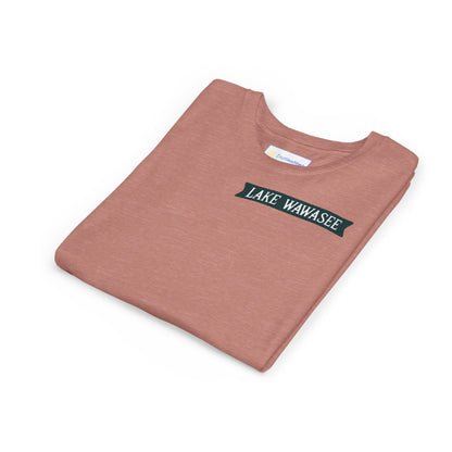 Vintage Lake Wawasee Unisex Youth Short Sleeve Tee