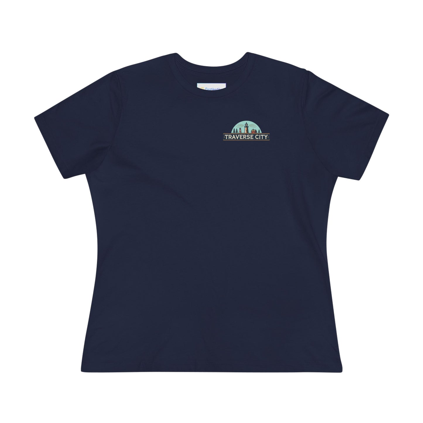 Vintage Traverse City Women's Cotton Tee