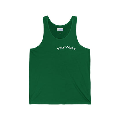Vibrant Key West Unisex Jersey Tank