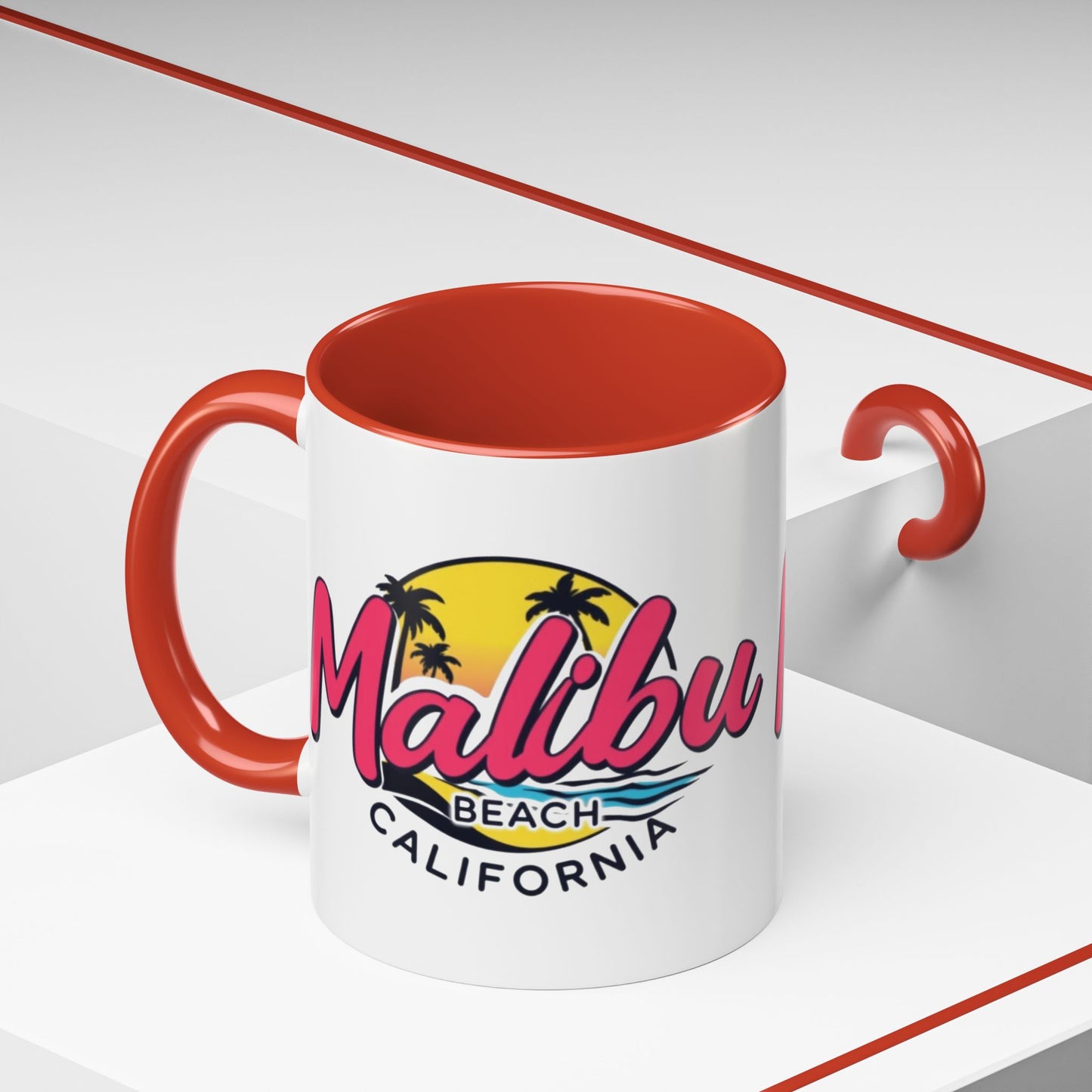 Retro Malibu Accent Coffee Mug