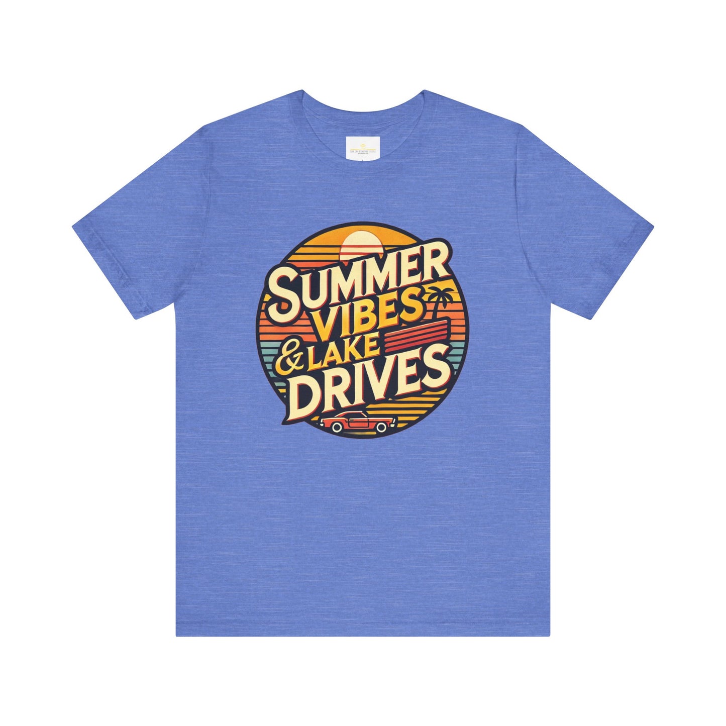 Summer Vibes & Lake Drives Short Sleeve Tee