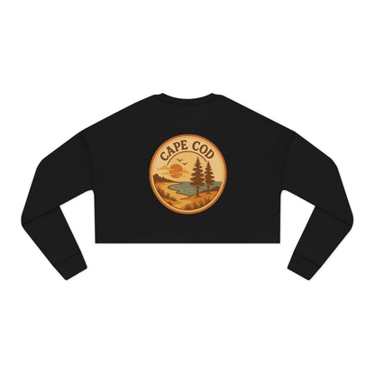 Rustic Cape Cod Women's Cropped Sweatshirt