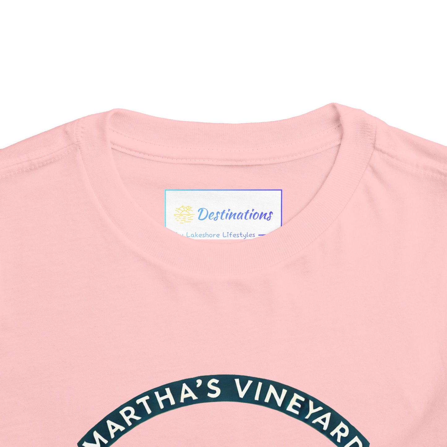Vintage Martha's Vineyard Unisex Toddler Short Sleeve Tee