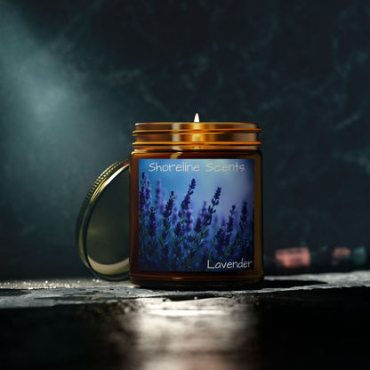 Lavender Scented Candle (Apricot Wax)