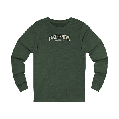 Vintage Lake Geneva Unisex Jersey Long Sleeve Tee