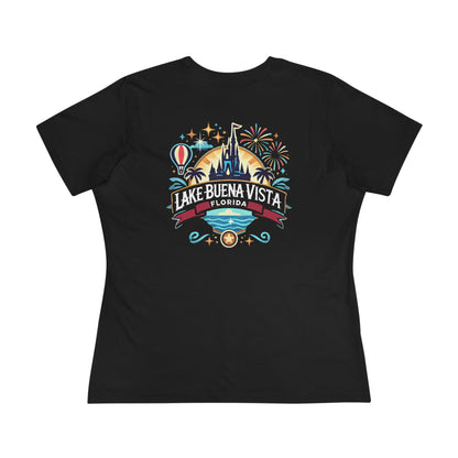 Adventurous Lake Buena Vista Women's Cotton Tee