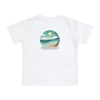 Coastal Vibes Condado Beach Unisex Baby Short Sleeve T-Shirt