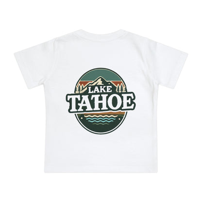 Vintage Lake Tahoe Unisex Baby Short Sleeve T-Shirt