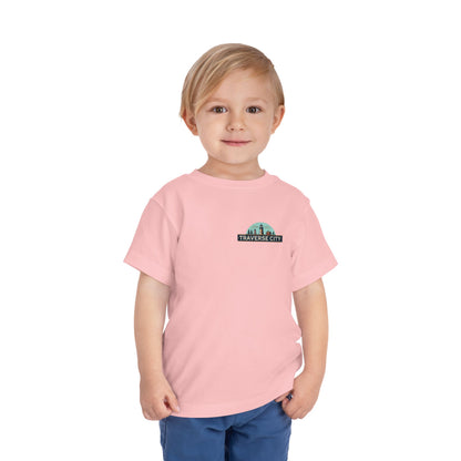 Vintage Traverse City Unisex Toddler Short Sleeve Tee