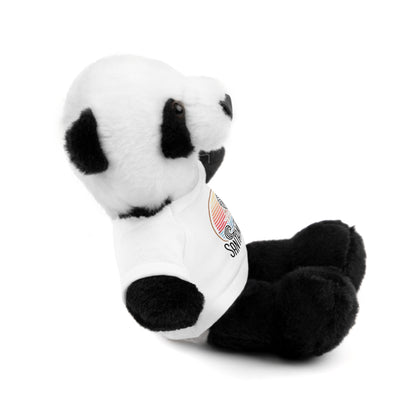 Vibrant Santa Monica Stuffed Animals with Tee