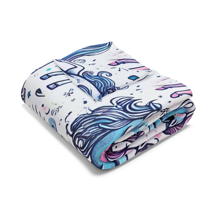 Unicorns Arctic Fleece Blanket