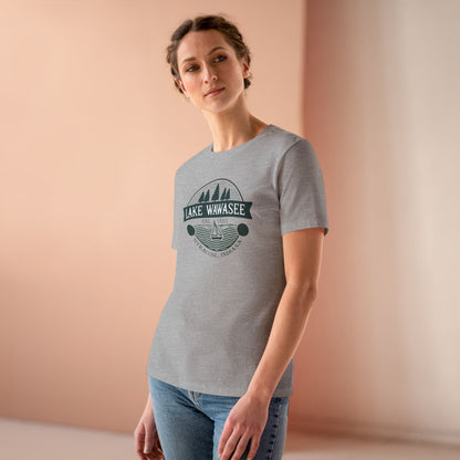 Vintage Lake Wawasee Women's Cotton Tee