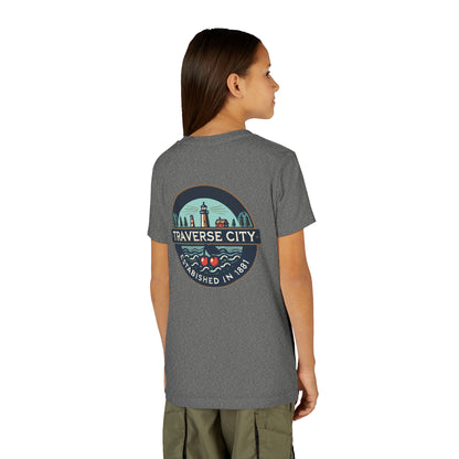 Vintage Traverse City Unisex Youth Short Sleeve Tee