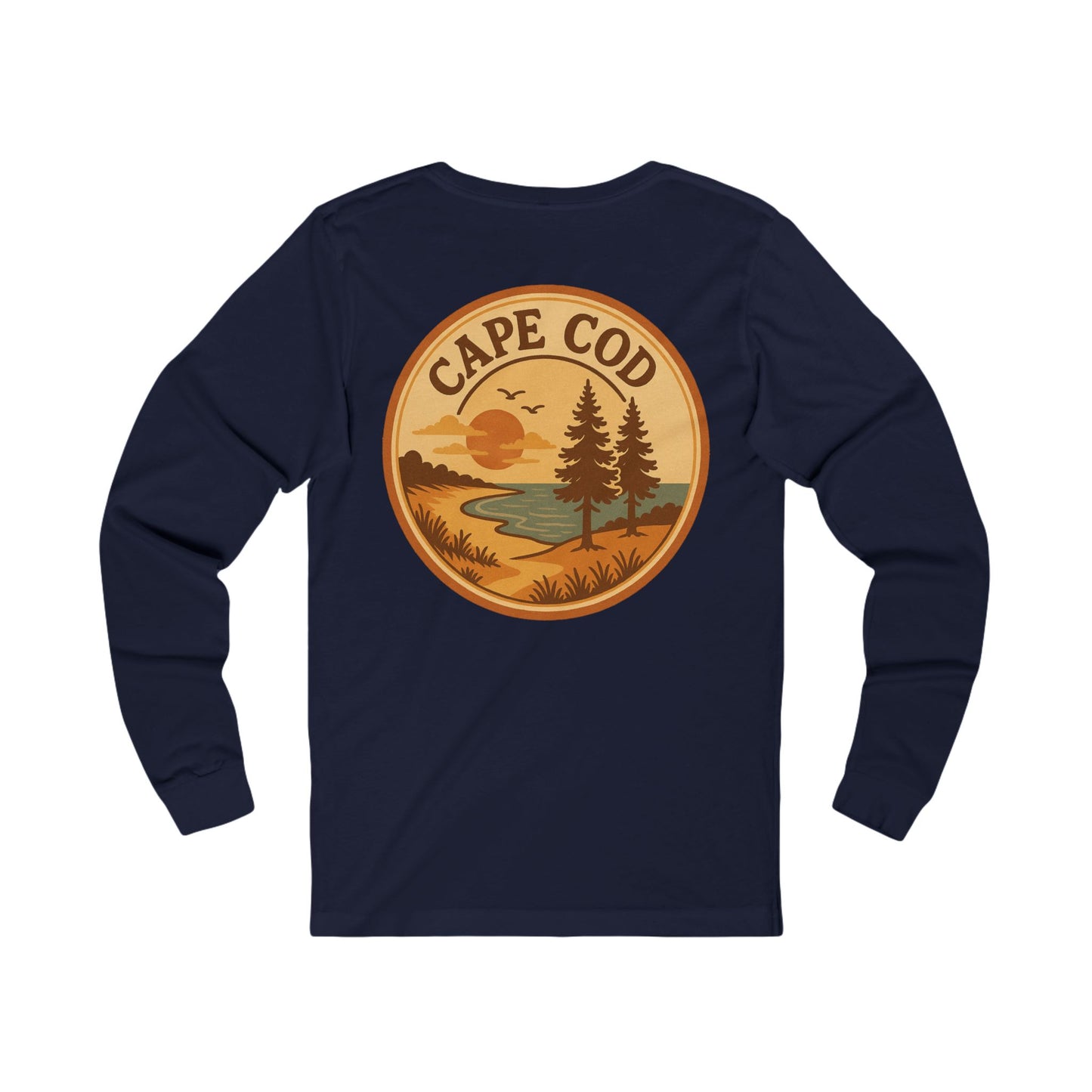 Rustic Cape Cod Unisex Jersey Long Sleeve Tee