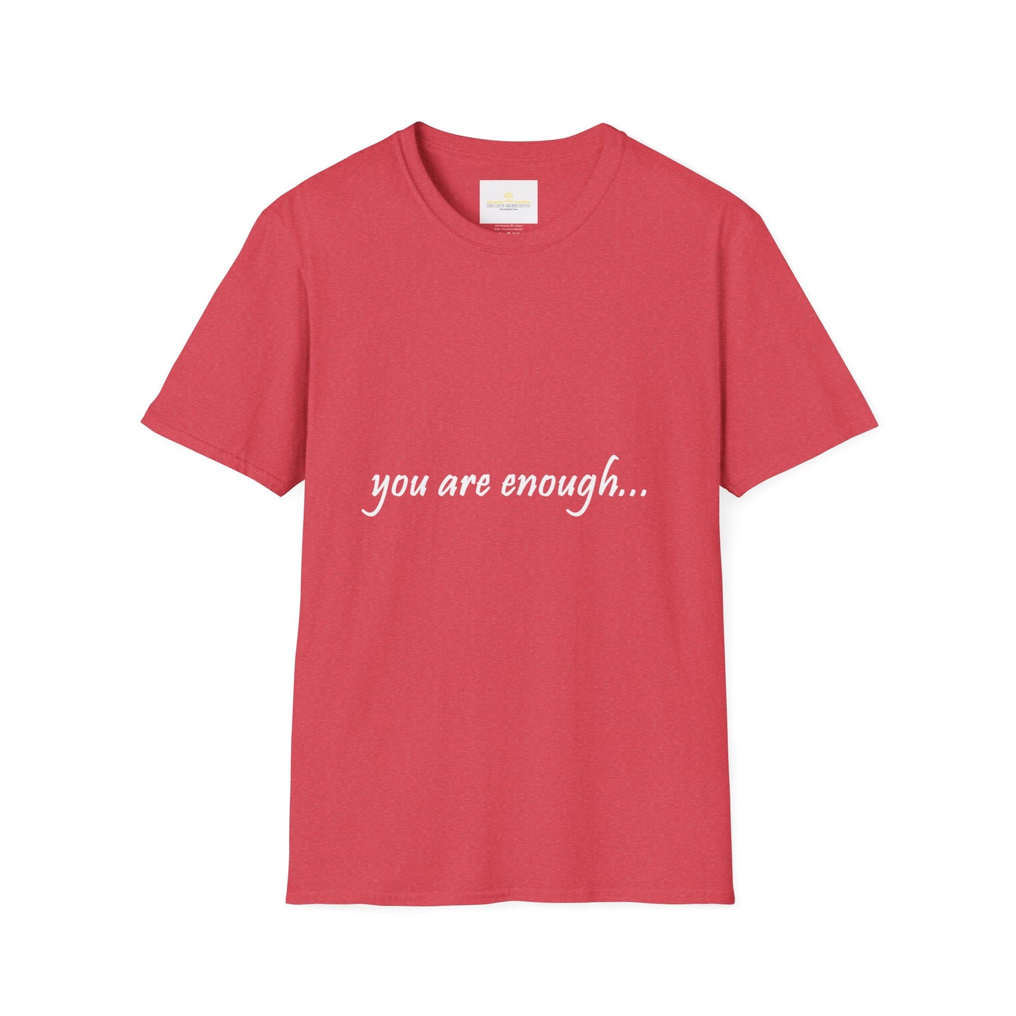 You Are Enough - Mental Health Awareness Softstyle T-Shirt