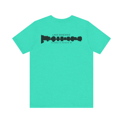 Latitudes Lake Wawasee Unisex Jersey Short Sleeve Tee
