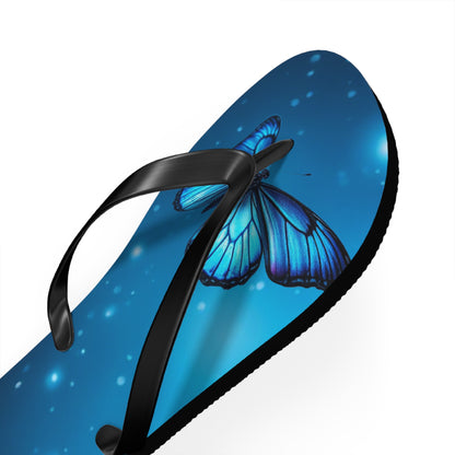 Mystical Butterfly Flip Flops
