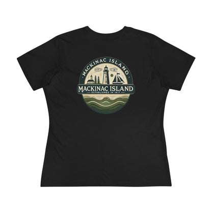 Vintage Mackinac Island Women's Cotton Tee