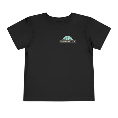 Vintage Traverse City Unisex Toddler Short Sleeve Tee