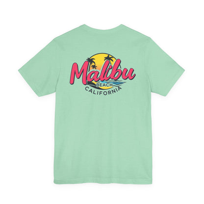 Retro Malibu Unisex Jersey Short Sleeve Tee