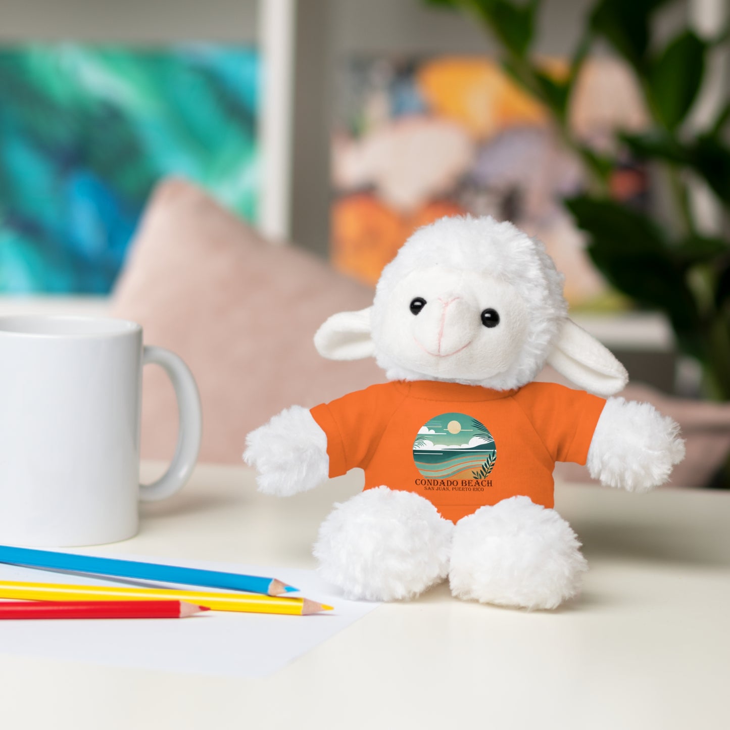 Coastal Vibes Condado Beach Stuffed Animals with Tee