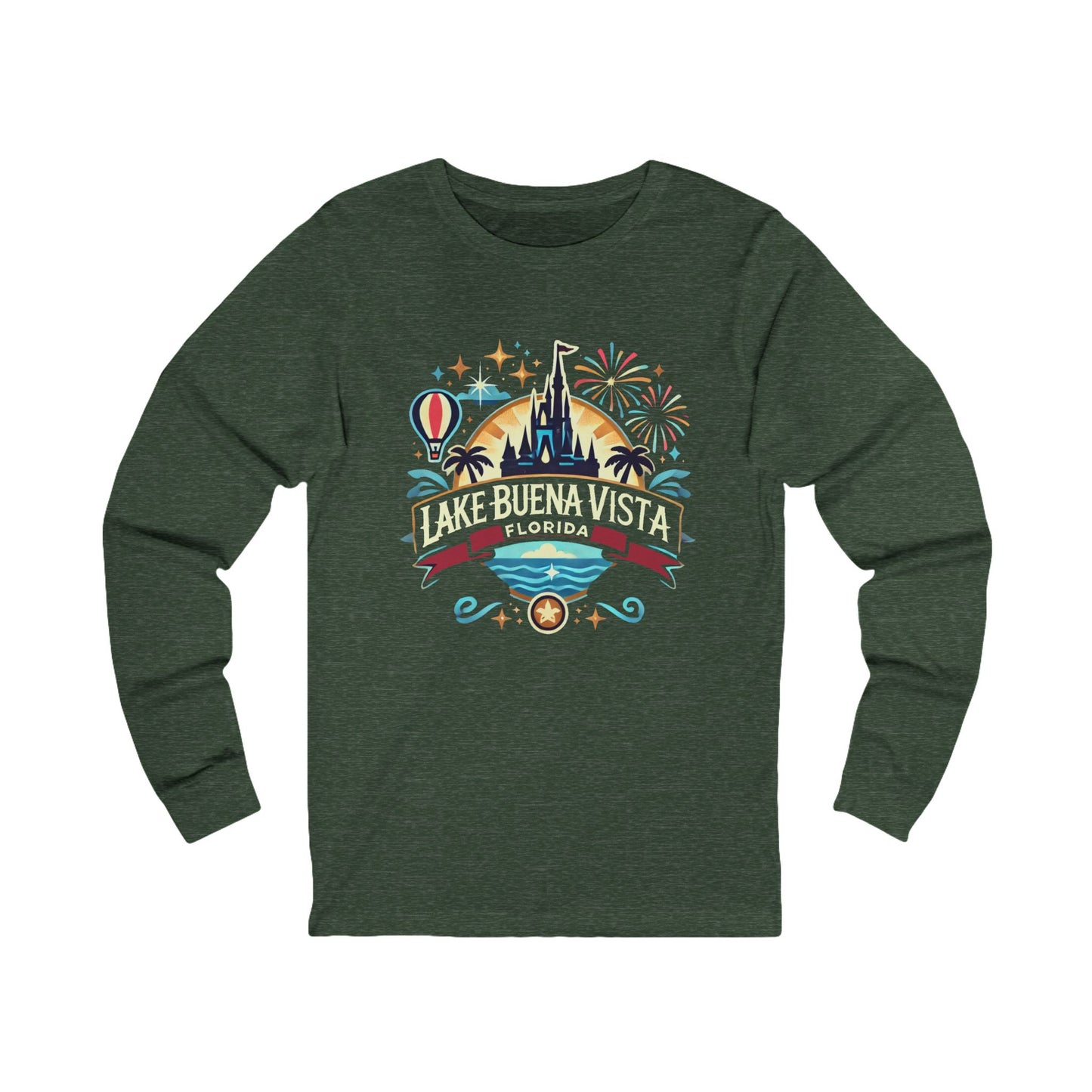 Adventurous Lake Buena Vista Unisex Jersey Long Sleeve Tee