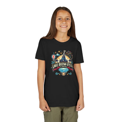 Adventurous Lake Buena Vista Unisex Youth Short Sleeve Tee