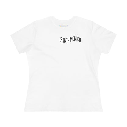 Vibrant Santa Monica Women's Cotton Tee