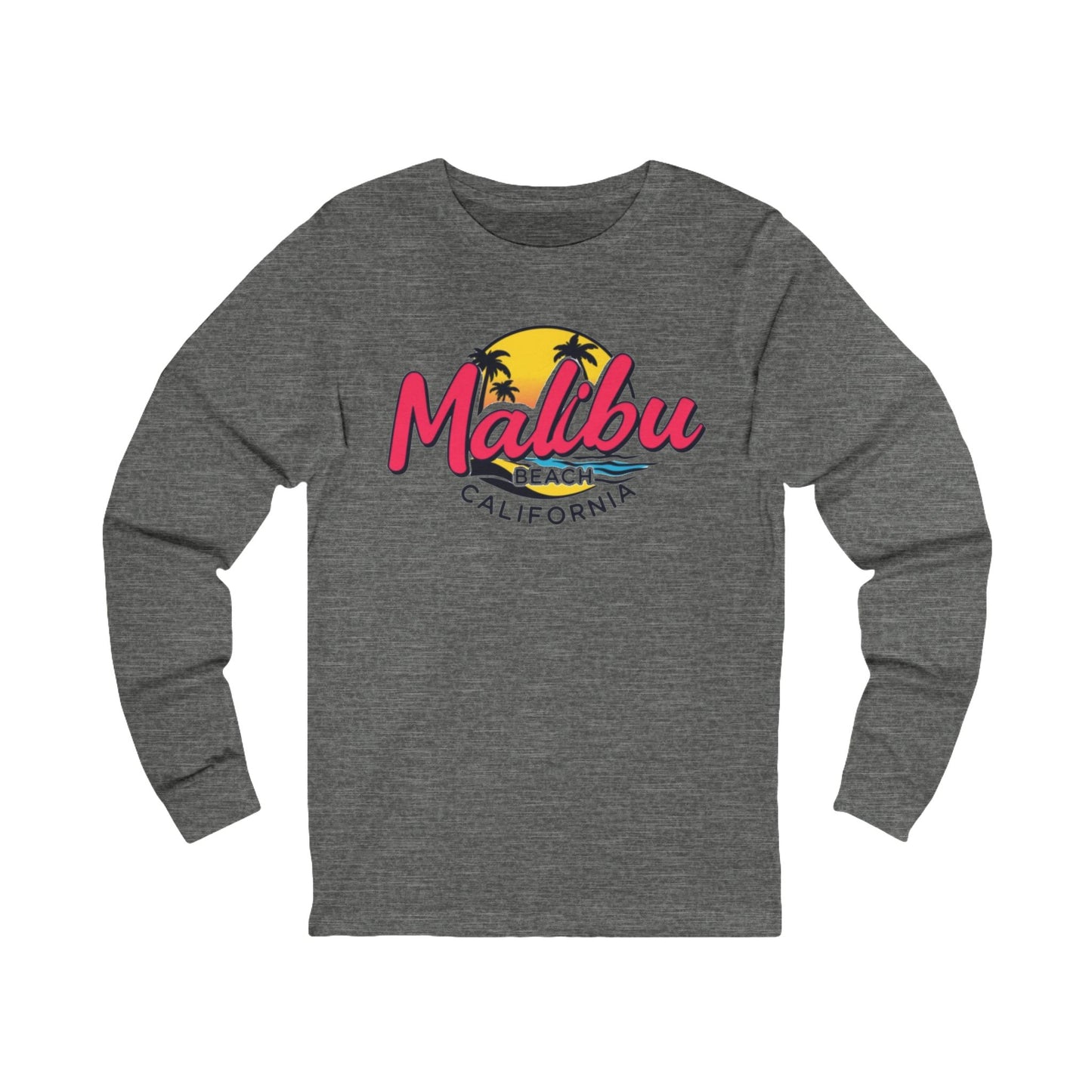 Retro Malibu Unisex Jersey Long Sleeve Tee