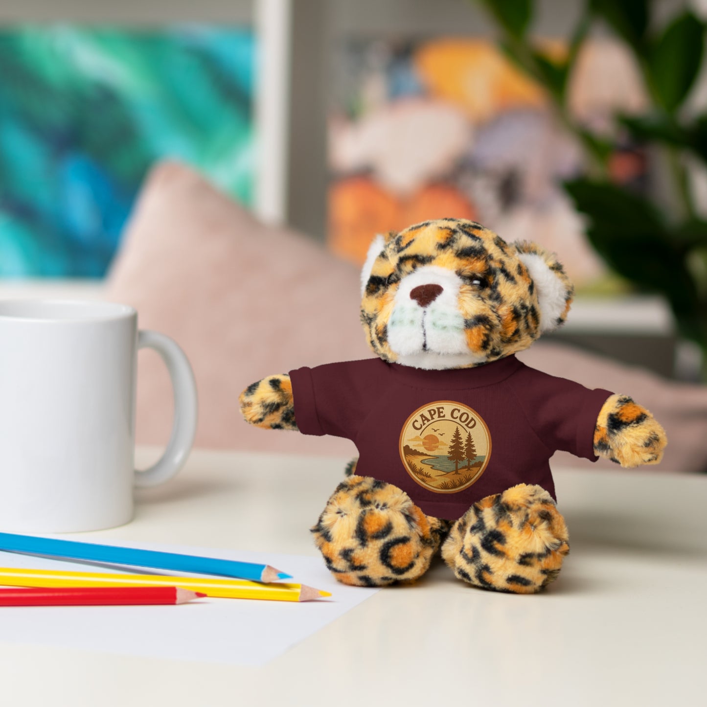 Rustic Cape Cod Stuffed Animals with Tee