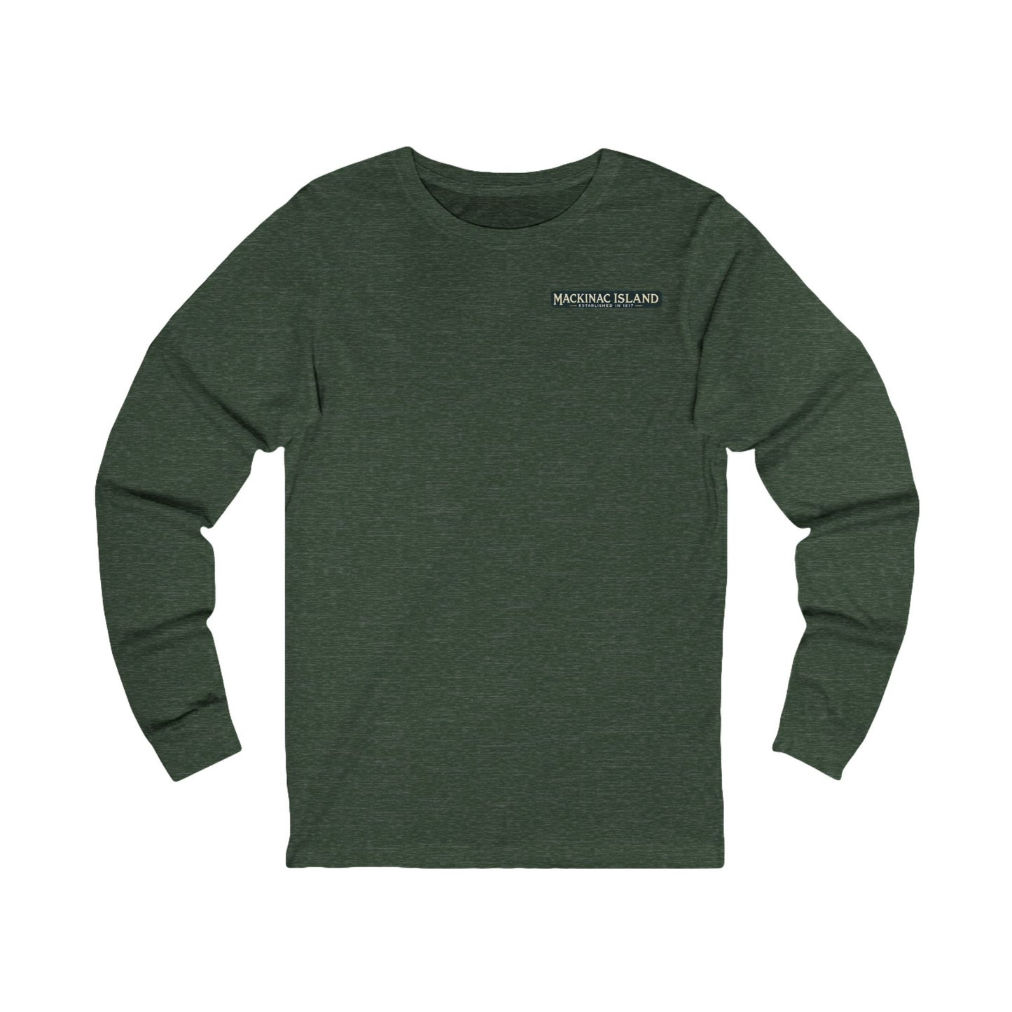 Vintage Mackinac Island Unisex Jersey Long Sleeve Tee