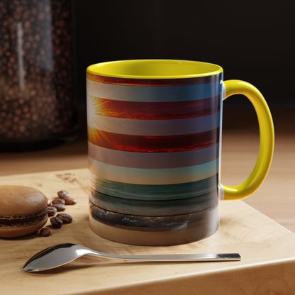 Memorial Accent Coffee Mug