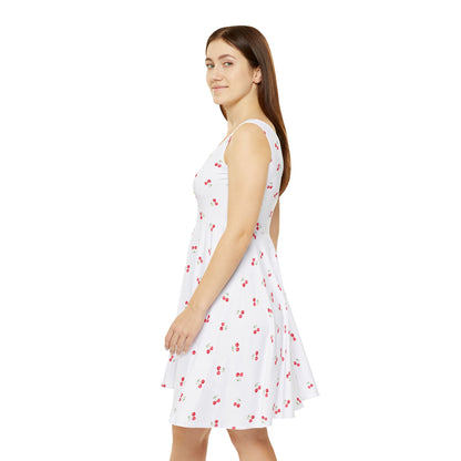 Cherry Print Skater Dress