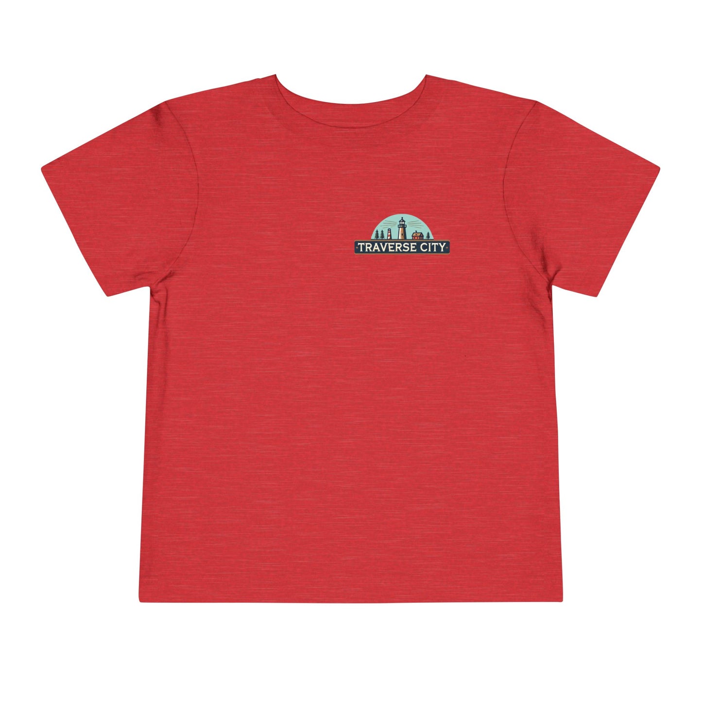 Vintage Traverse City Unisex Toddler Short Sleeve Tee
