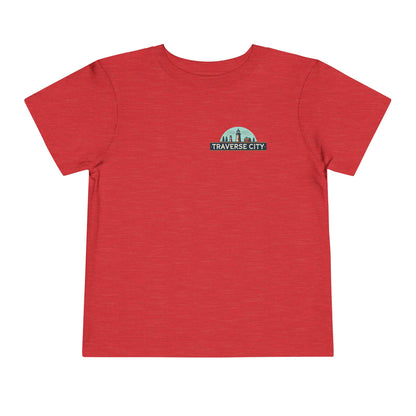 Vintage Traverse City Unisex Toddler Short Sleeve Tee