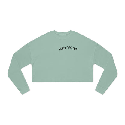 Vibrant Key West Women's Cropped Sweatshirt