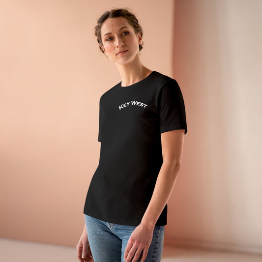 Vibrant Key West Women's Cotton Tee
