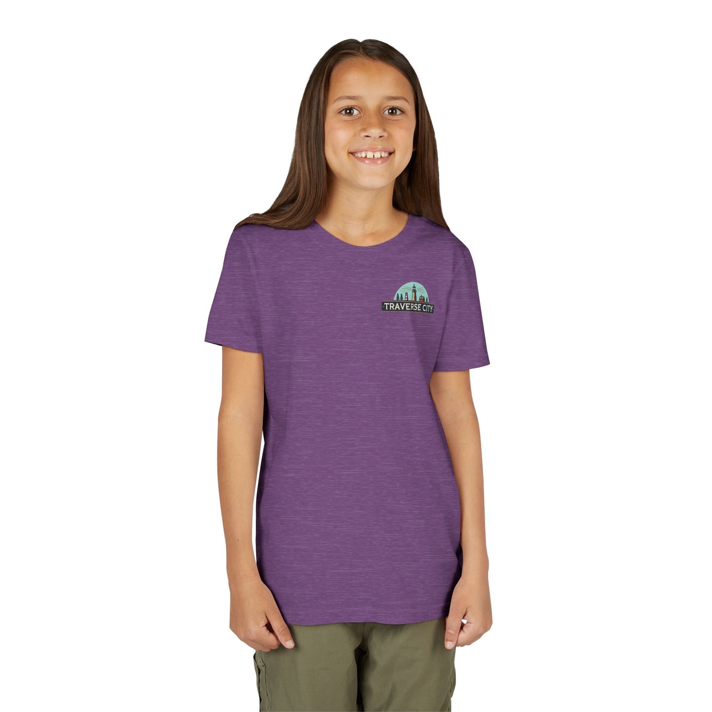 Vintage Traverse City Unisex Youth Short Sleeve Tee