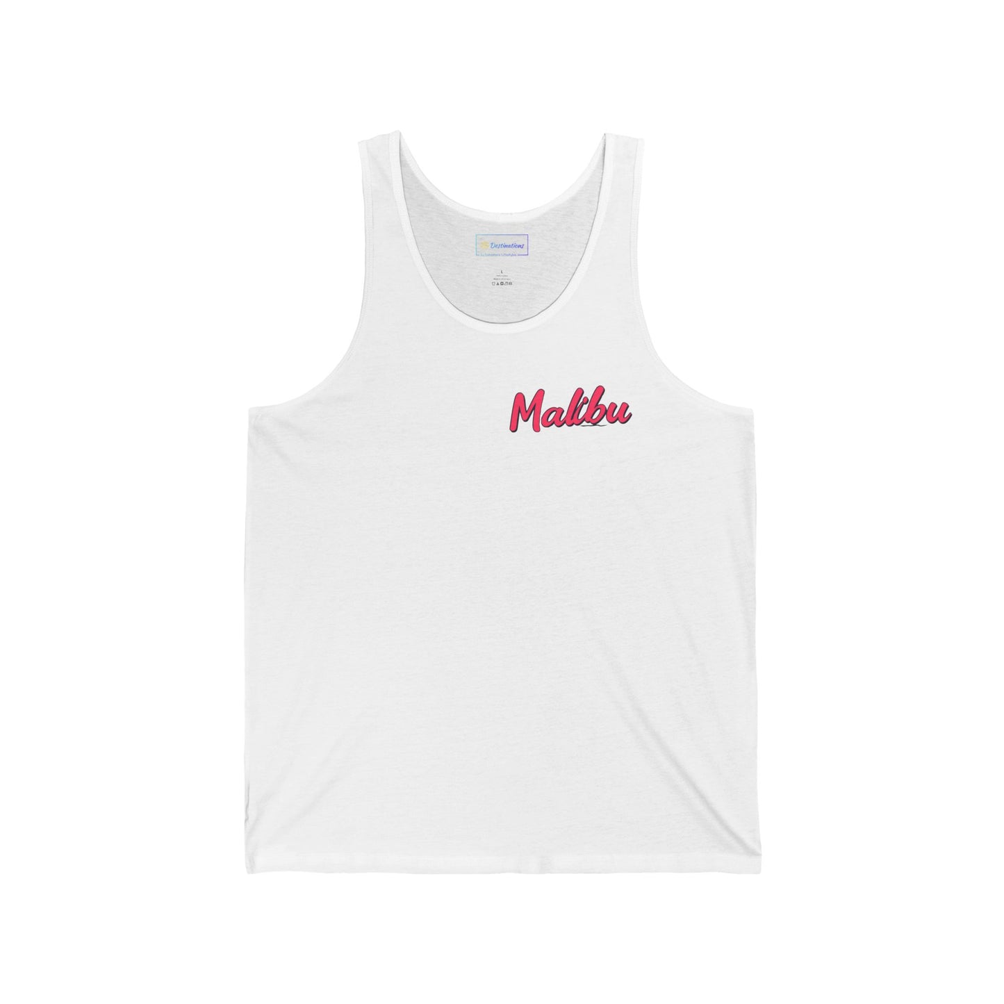 Retro Malibu Unisex Jersey Tank